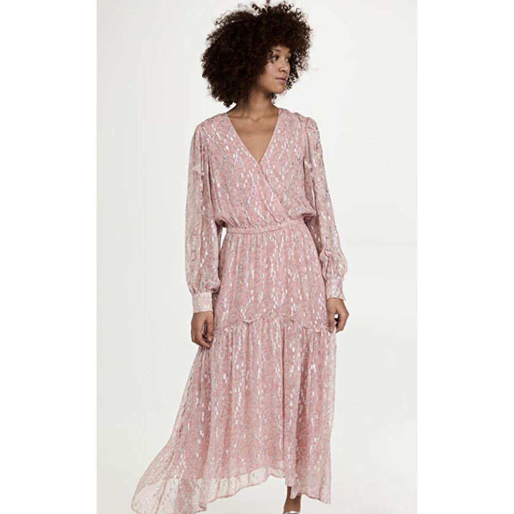 Flirt Combo Pink Ramy Brook Printed Ora Dress XS - Picture 5 of 15